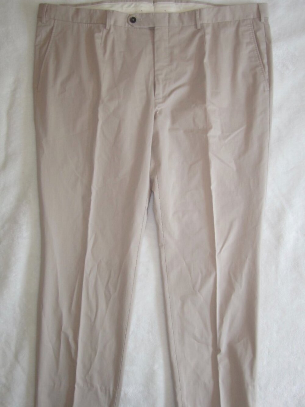 ZEGNA SATORIAL Cotton Trouser Pants Made in Italy Men’s 64 R 46 x 30